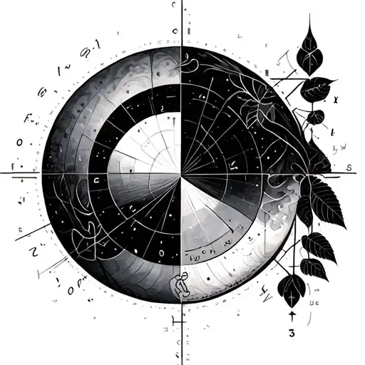 mathematics and stoicism tattoo tattoo design idea
