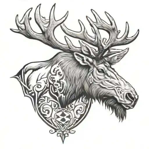 elk, foo fighters, Tottenham Hotspur's tattoo design idea