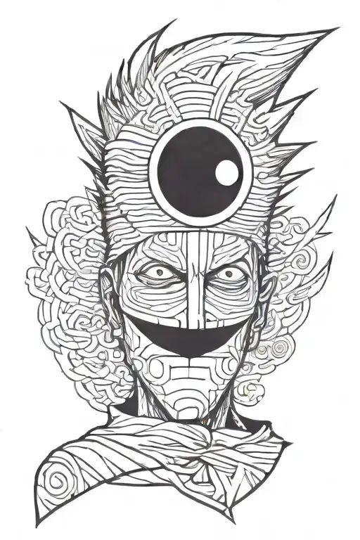 obito from naruto tattoo design idea