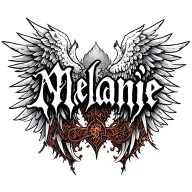 "Mélanie" Wings tattoo design idea