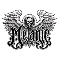 "Mélanie" Wings tattoo design idea