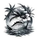 Aruba tattoo design idea