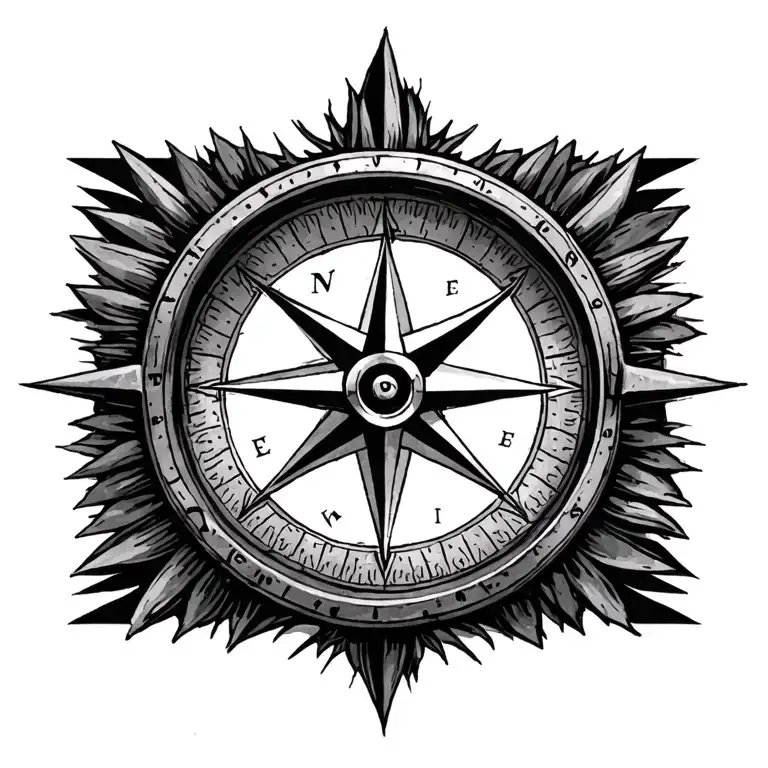 221+ Compass Back Tattoo Ideas in 2026 - BlackInk AI