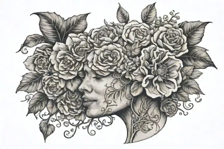 growth mindset tattoo design idea