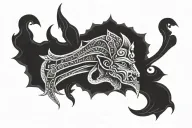 Osiris tattoo design idea