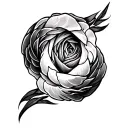 Inner Bicep tattoo design idea