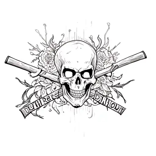 death before dishonor tattoo design idea