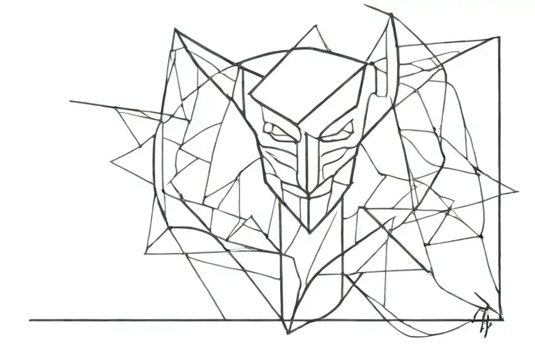 evil sharp cythe  tattoo design idea