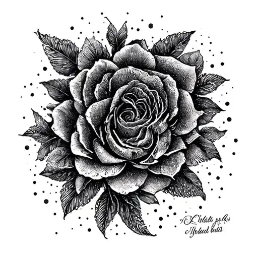 song lyrics tattoo design idea