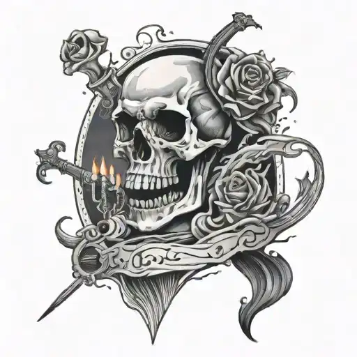 The fear of death follows from the fear of life. A man who lives fully is prepared to dieat any time. tattoo design idea