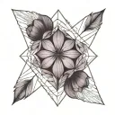 plum tattoo design idea