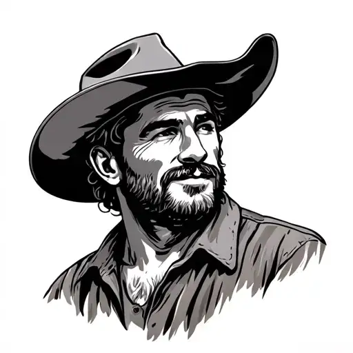 farmer tattoo design idea