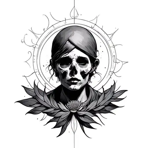 overcoming PTSD using symbolic tattoo design idea