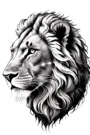 leo star constellation tattoo design idea