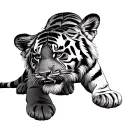 Tiger Cubs tattoo design idea