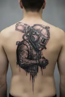 welder tattoo design idea