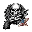 2nd Amendment tattoo design idea