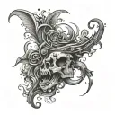 Loud tattoo design idea