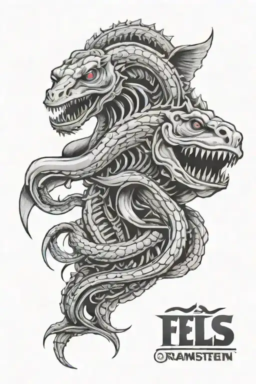 Rammstein Eels Tattoo tattoo design idea