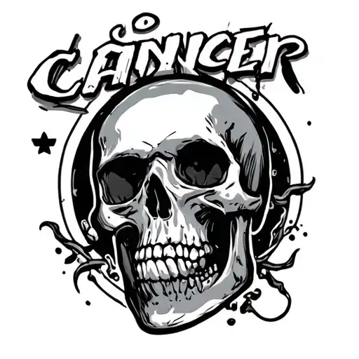 Fuck Cancer tattoo design idea