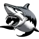 hammerhead shark tattoo design idea