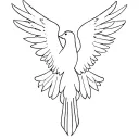 Something related to freedom and bravery and warriors tattoo design idea