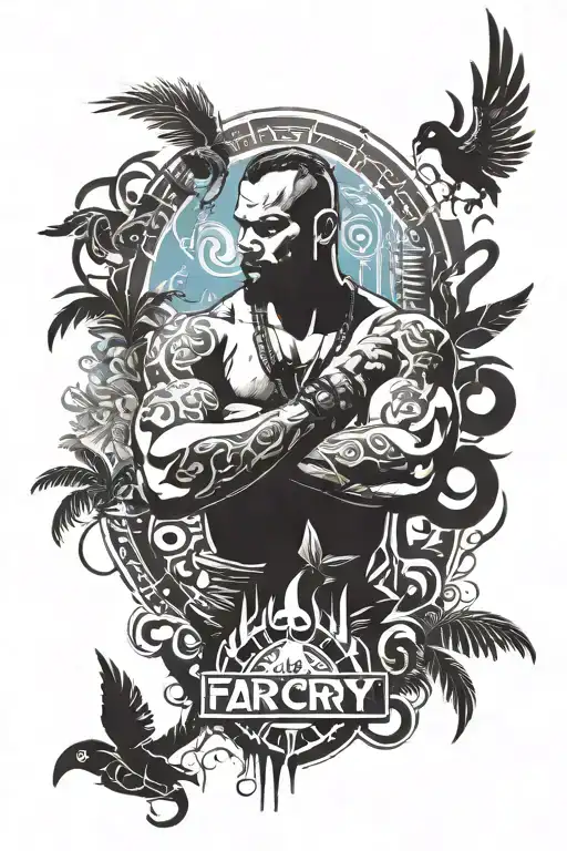 far cry 3 tatoo related to main character tatoo that he have on his arm tattoo design idea