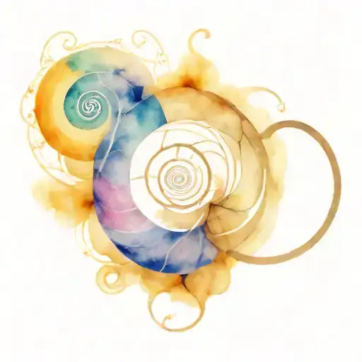 fibonacci sequence tattoo design idea