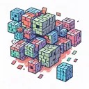 old youtube smosh logo with minecraft blocks near tattoo design idea