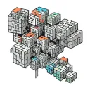 old youtube smosh logo with minecraft blocks near tattoo design idea