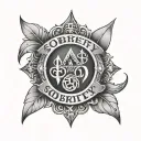 Sobriety tattoo design idea