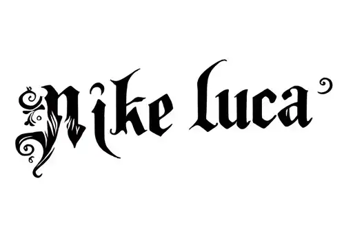 "Mike luca " tattoo design idea
