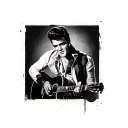Elvis Presley tattoo design idea