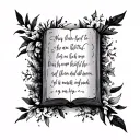 Bible Scripture tattoo design idea