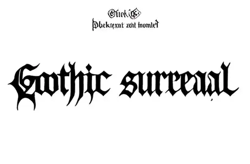 "Gothic surreal owl" tattoo design idea