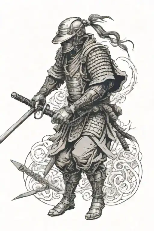 Ronin tattoo design idea