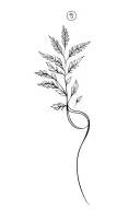 connection with nature tattoo design idea
