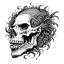 Cumdump tattoo design idea