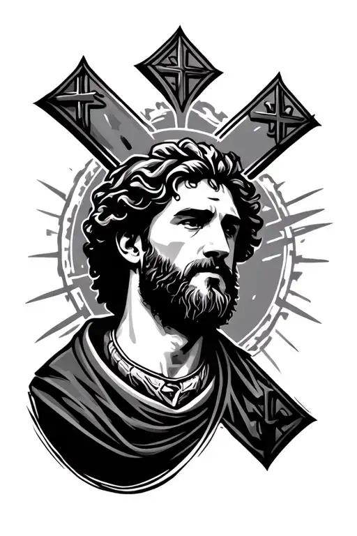 Auto enthusiasts, messi fan, a christian orthodox cross tattoo design idea