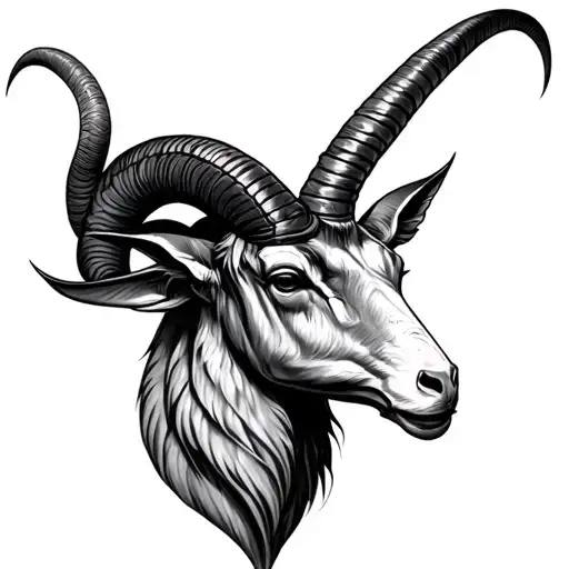 Capricorn 1995 tattoo design idea