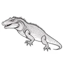 komodo dragon tattoo tattoo design idea