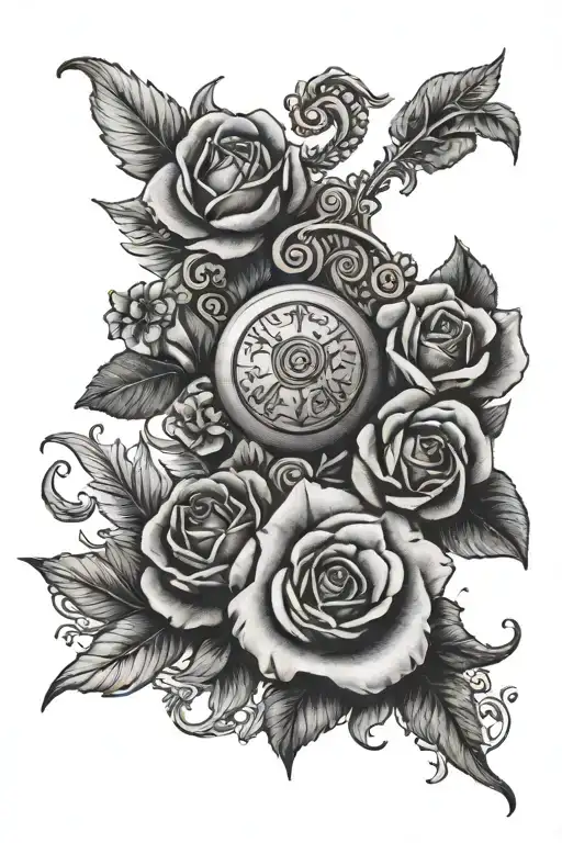 established 1968 & 1974 tattoo design idea
