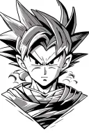 dragonball z tattoo design idea