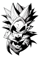 dragonball z tattoo design idea