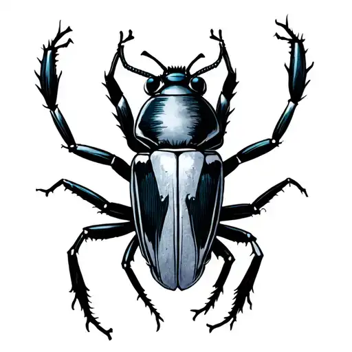 Beetlejuice tattoo design idea