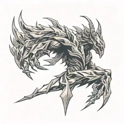 solo leveling arise tattoo design idea