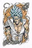 grimmjow jaegerjaques tattoo design idea