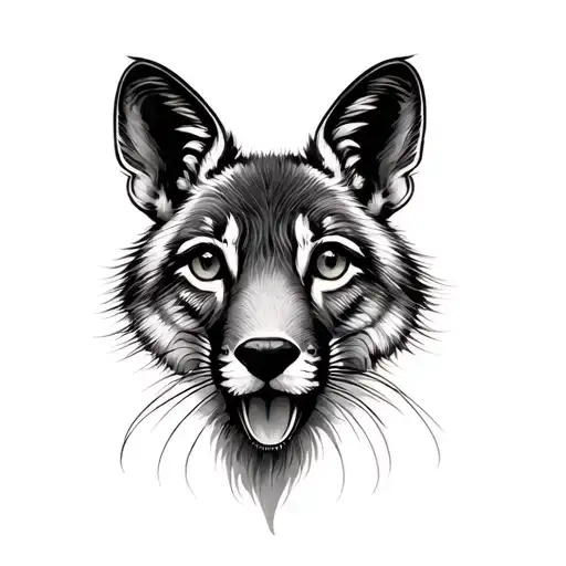Australian animals tattoo design idea