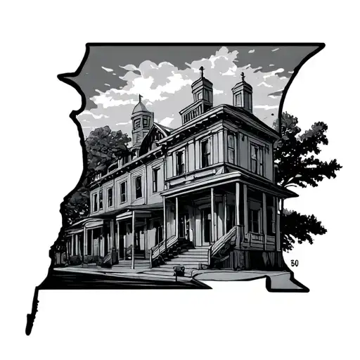 mississippi and zip code 601 tattoo design idea