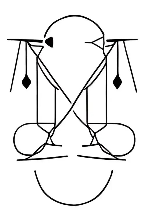 libra pisces virgo zodiac sign tattoo design idea